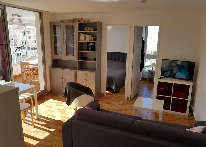 T2 Cabine, Parking Prive, Lave-linge, A 100m Plage, Pour Famille - Fr-1-702-15 אגדה
