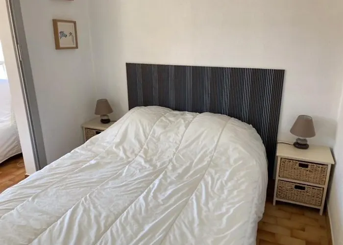 T2 Cabine, Parking Prive, Lave-linge, A 100m Plage, Pour Famille - Fr-1-702-15 *
